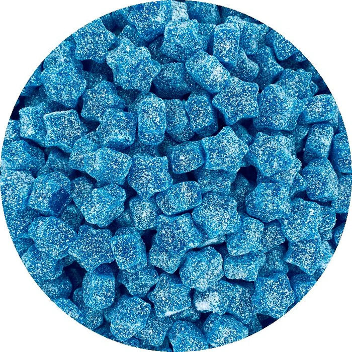 100g Fizzy Raspberry Stars