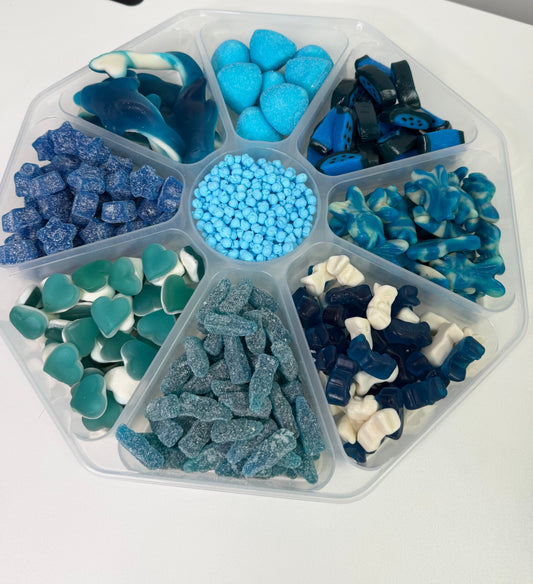 Coloured Sweet Platter