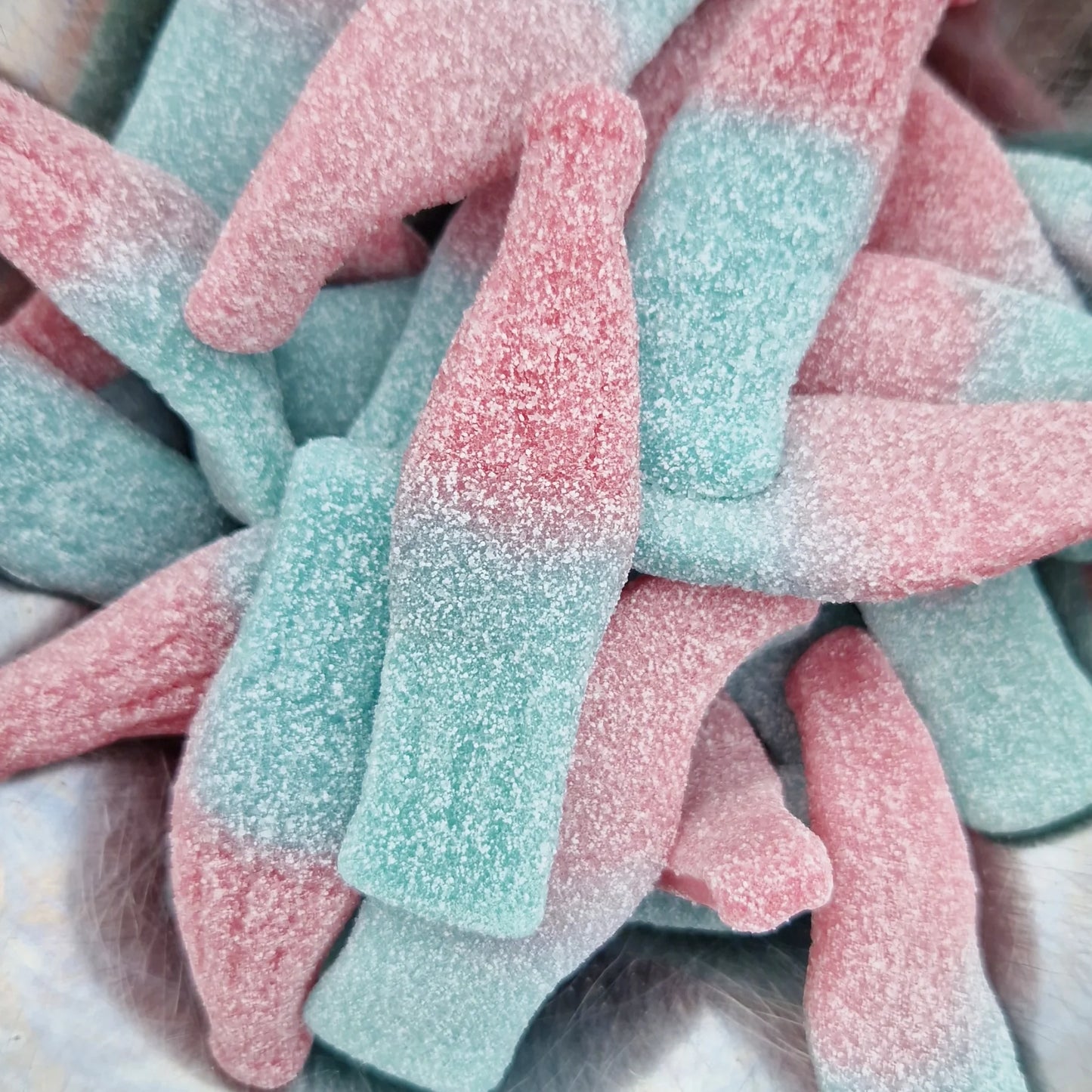 100g Large Fizzy Bubblegum Bottles