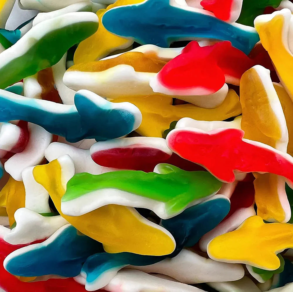 100g Gummy Sharks